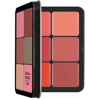 12-color iron box blush plate matte long-lasting concealer pearlescent brightened multi-color blush cream