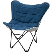 HOMCOM Faltbarer Campingstuhl 120kg Tragfähigkeit, leicht und tragbar, mit Armlehnen für Outdoor Aktivitäten   Aosom.de