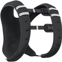 HOMCOM Gewichtsweste 5 kg verstellbar für Gewichts- und Krafttraining aus Oxford-Gewebe mit Metallsand schwarz 40 x 35 cm   Aosom.de