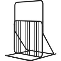 DURHAND Fahrradständer Radständer mit Griff beidseitig für bis zu 4 Fahrräder wetterfest aus Stahl Schwarz 102x92x130cm   Aosom.de