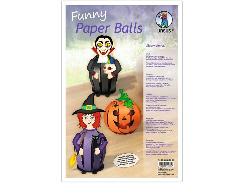 URSUS Funny Paper Balls »Scary Stories«