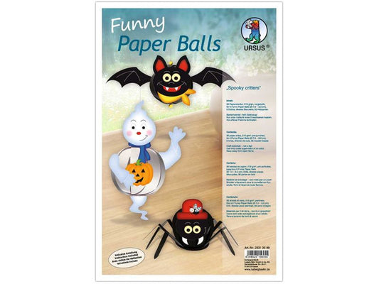 URSUS Funny Paper Balls »Spooky Critters«