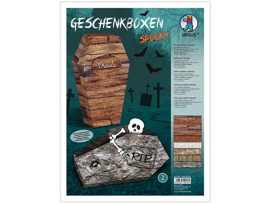 URSUS Geschenkbox »Spooky 2«, 6 Motive sortiert
