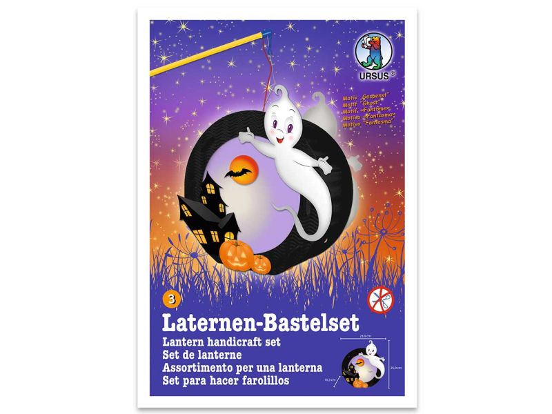 URSUS Laternen-Bastelset Easy line 03 »Gespenst«