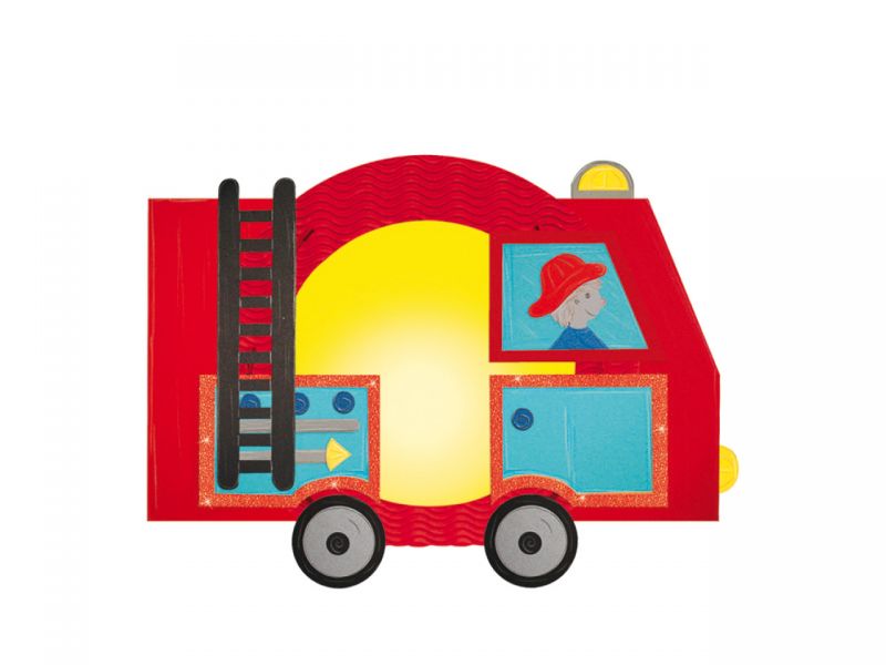 URSUS Laternen-Bastelset »Feuerwehr«