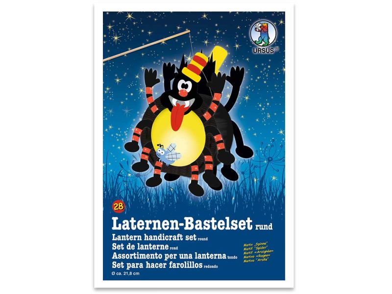 URSUS Laternen-Bastelset 28 »Spinne«