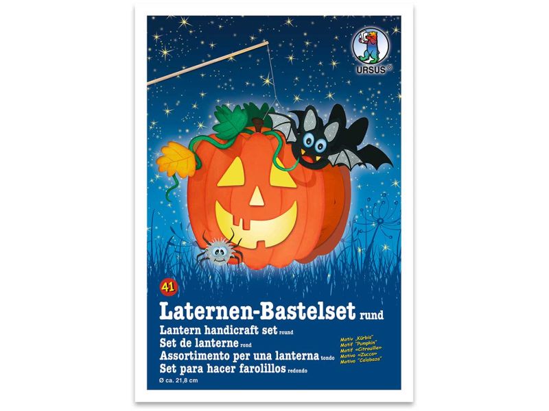 URSUS - Laternen-Bastelset 41 »Kürbis«