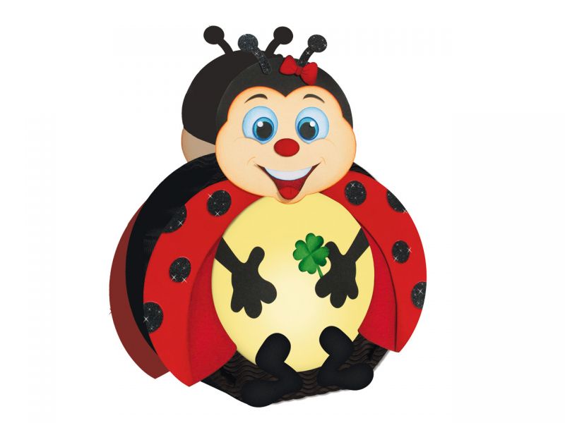 URSUS Laternen-Bastelset »Marienkäfer«