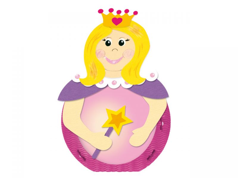 URSUS Laternen-Bastelset »Prinzessin«