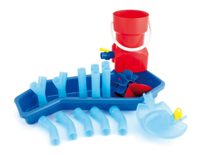 Theo Klein Wasser-Spiel-Pipeline-Set, 19-tlg., Aqua Action