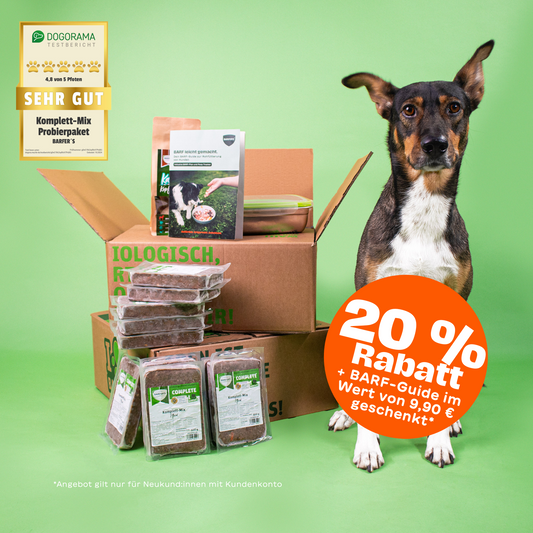 BARFER'S COMPLETE  - BARFER’S Probierpaket Pferd für Hunde