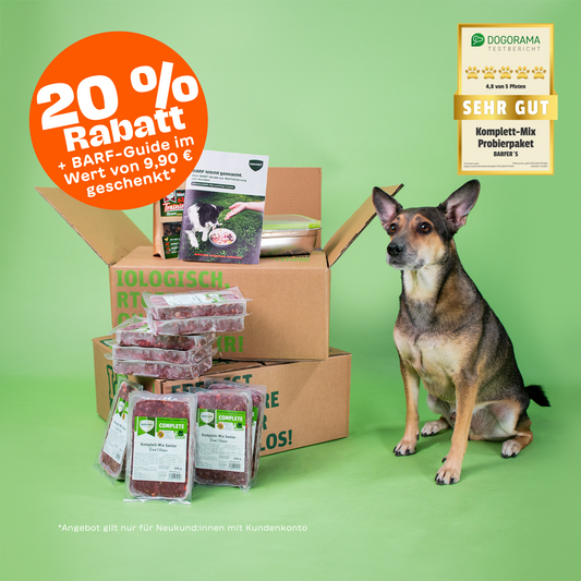 BARFER'S COMPLETE  - BARFER’S Probierpaket Senior für Hunde