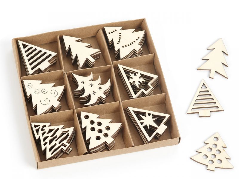 Spielheld Weihnachtsdeko, 54-tlg.