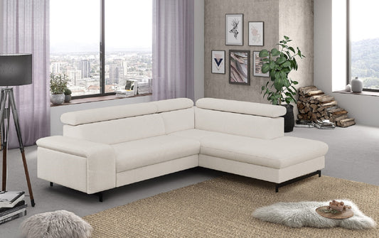 Ecksofa Emma mit Schlaffunktion und Bettkasten – Funktionalität trifft auf elegantes Design