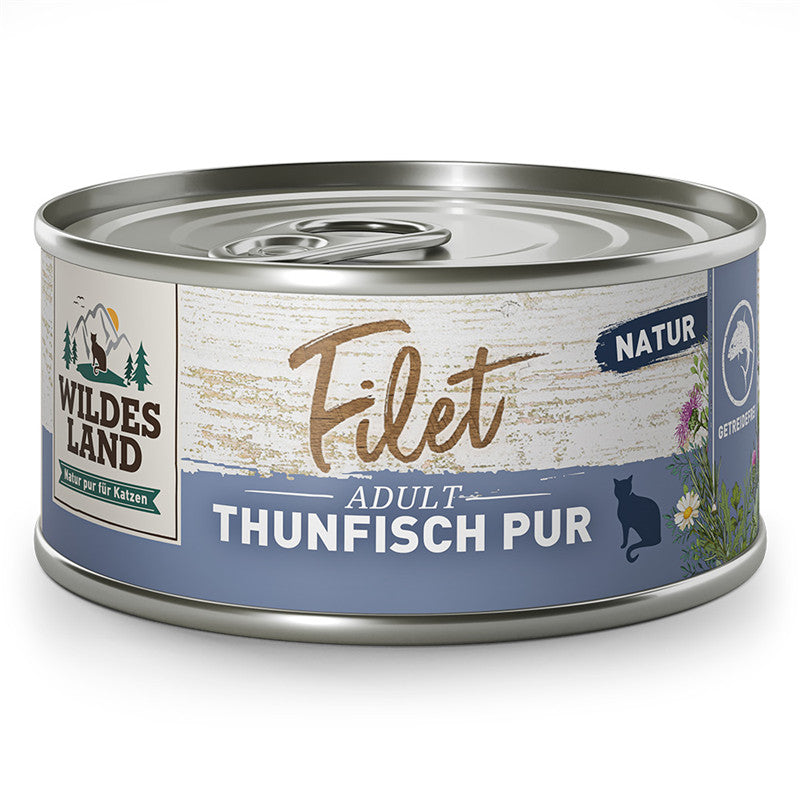 Wildes Land Filet Thunfisch Pur