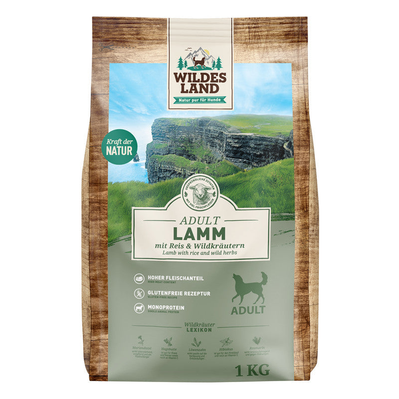 Wildes Land Lamm mit Reis