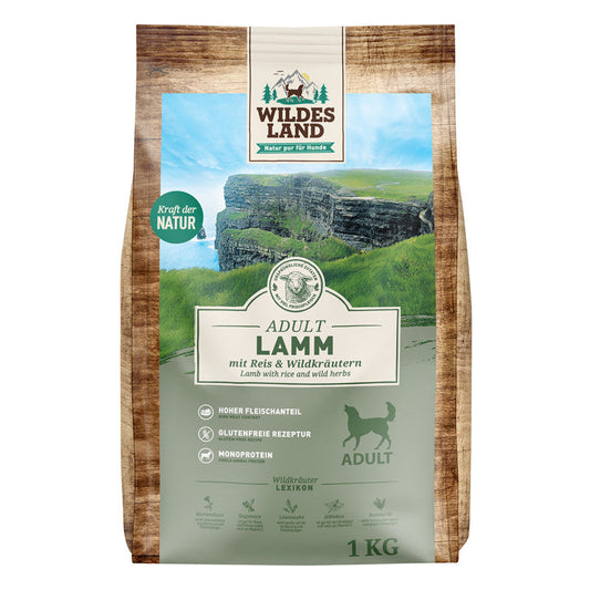 Wildes Land Lamm mit Reis