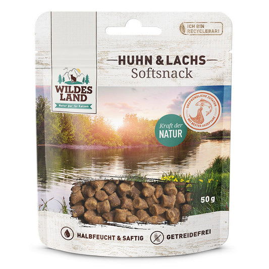 Wildes Land Softsnack Huhn & Lachs