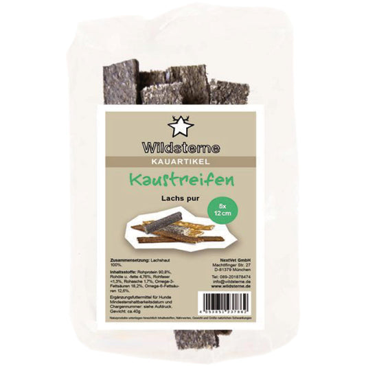 Wildsterne Kaustreifen Lachs pur