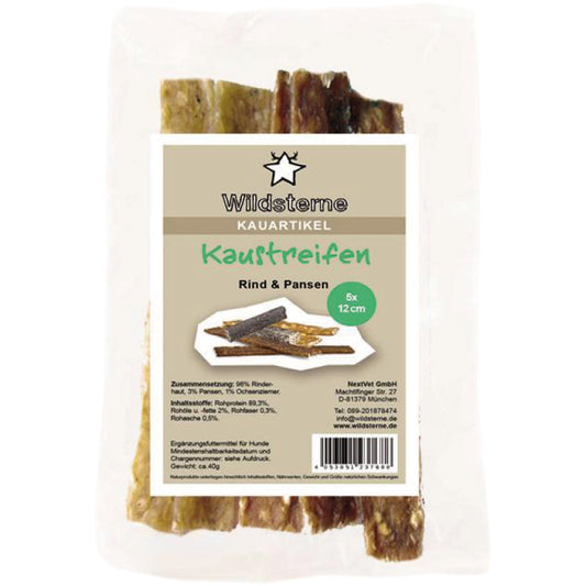 Wildsterne Kaustreifen Rind + Pansen