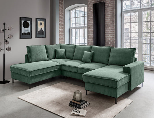 Wohnlandschaft Rom - mit Schlaffunktion und Bettkasten