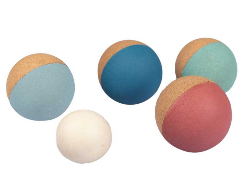 Hape Champions Kork-Boccia-Set, 5-tlg.